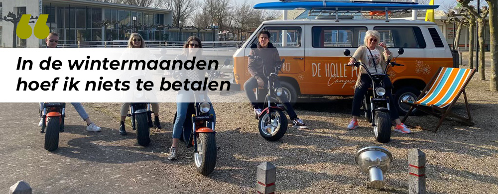 Scooter en brommer recreatioe verhuur verzekering