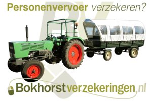 Huifkar met tractor verzekering