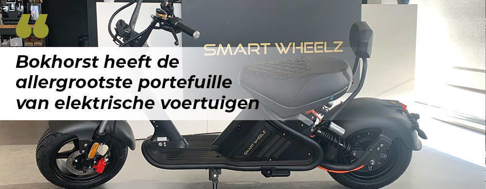 Smart Wheelz importeert elektrische scooters, fietsen en e-choppers